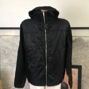 1017 ALYX 9SM Men's Black Hooded Jacket Size L